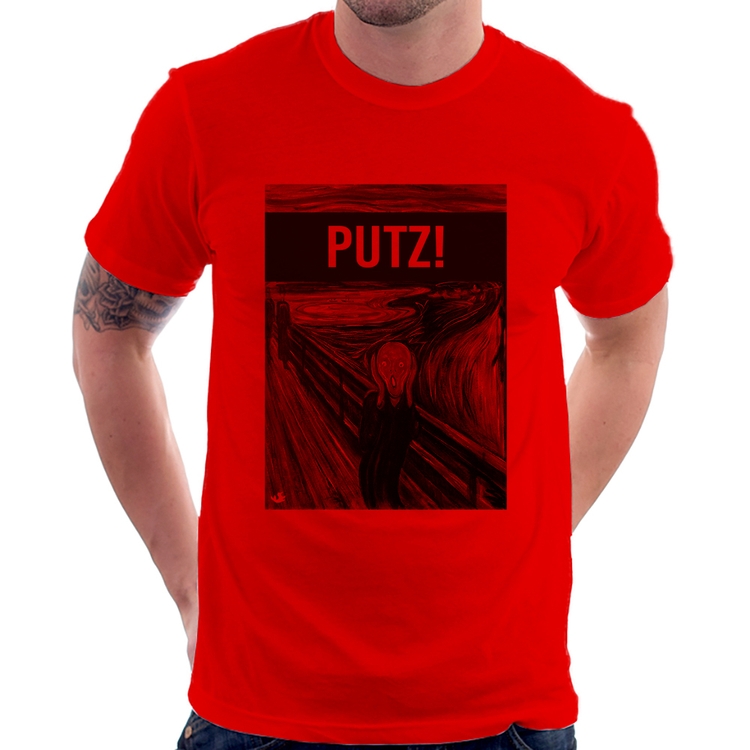 Camiseta PUTZ! - Vermelha