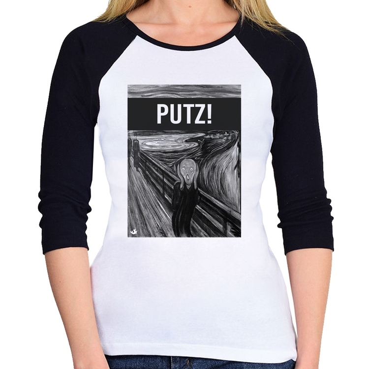 Baby Look Raglan PUTZ! Manga 3/4