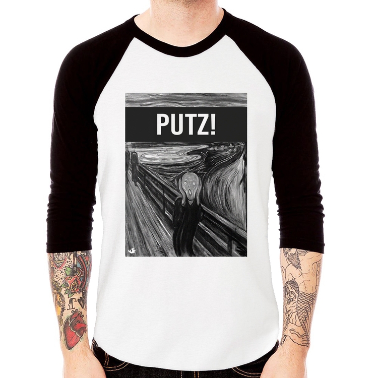 Camiseta Raglan PUTZ! Manga 3/4
