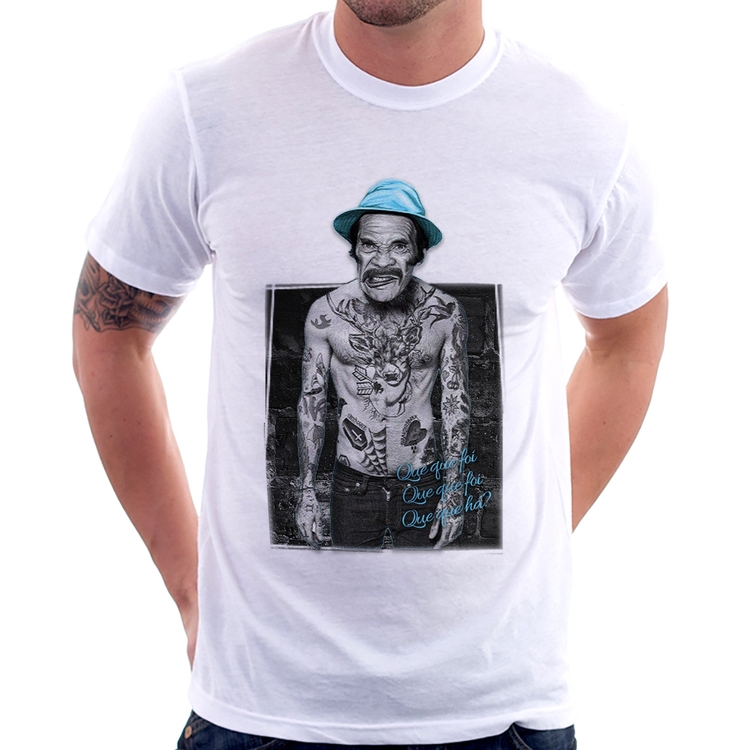Camiseta Que que foi, que que foi, que que há?