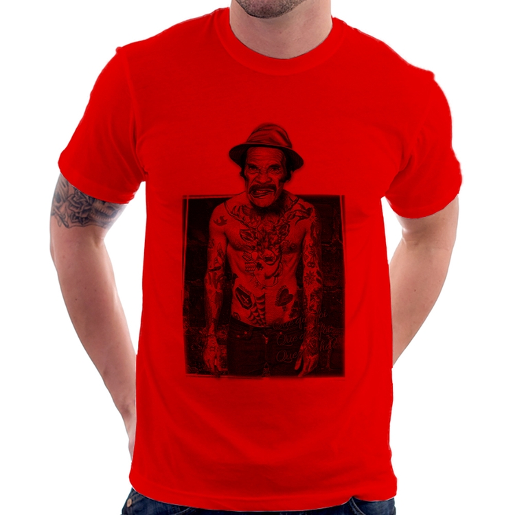 Camiseta Que que foi, que que foi, que que há? - Vermelha