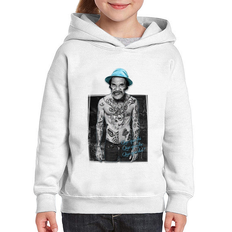 Moletom Infantil Que que foi, que que foi, que que há?