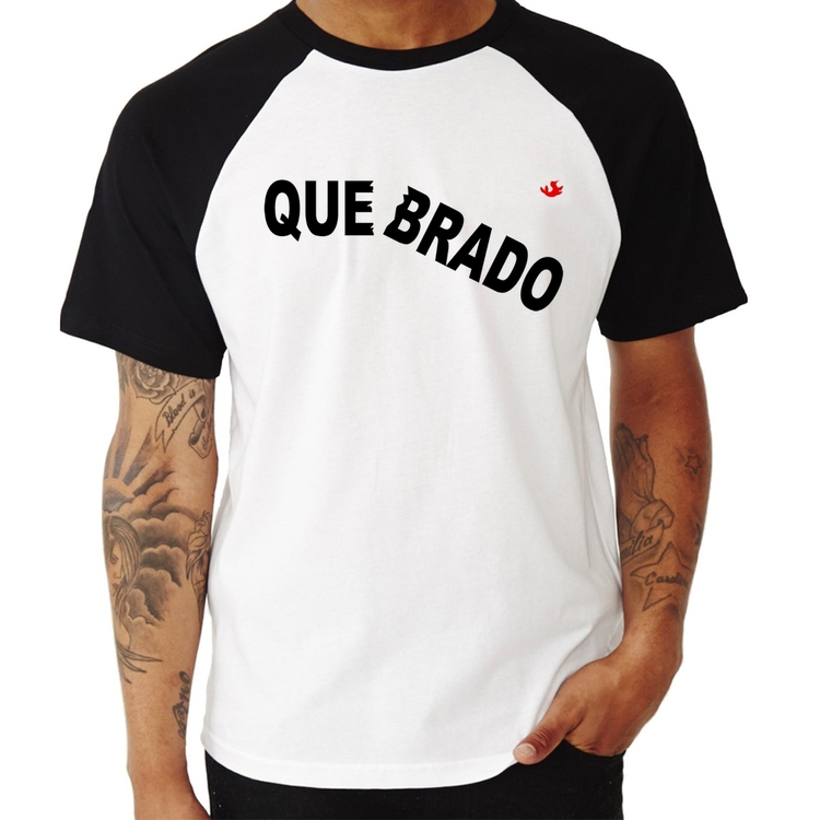 Camiseta Raglan Quebrado
