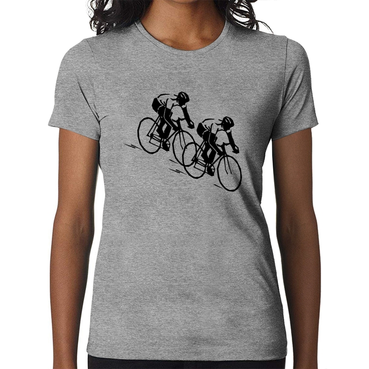 Baby Look Race Bike - Cinza