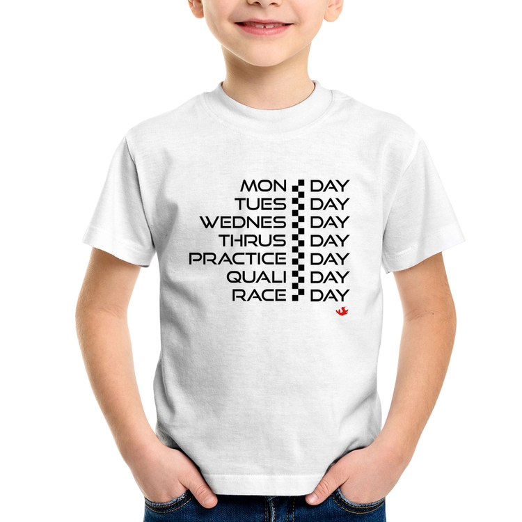 Camiseta Infantil Race Week