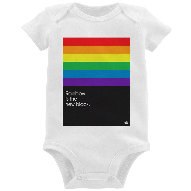 Body Bebê Rainbow is the new black