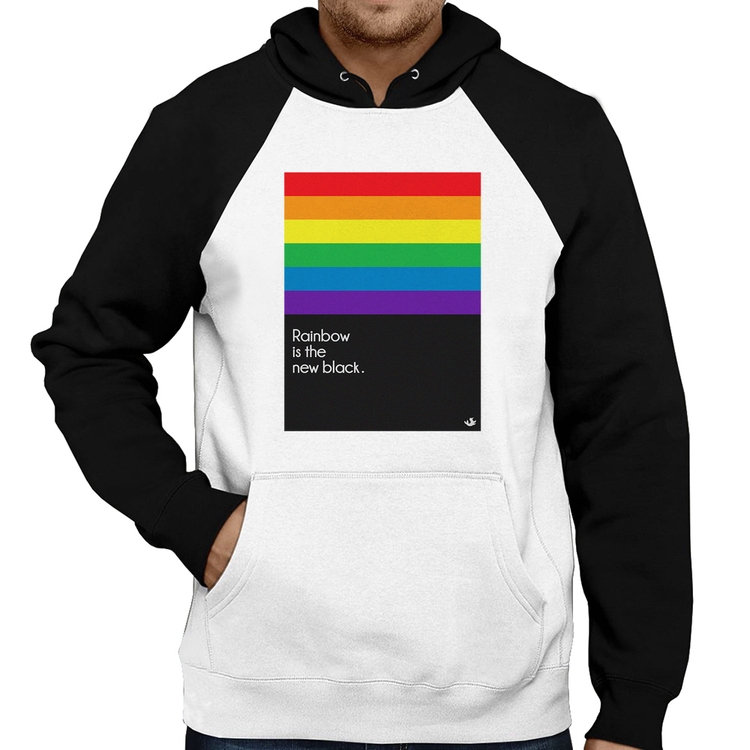 Moletom Rainbow is the new black