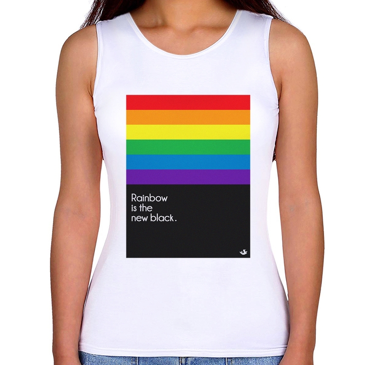 Regata Feminina Rainbow is the new black