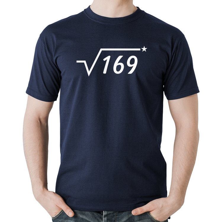 Camiseta Algodão Raiz Quadrada 169 (Estrela) - Marinho