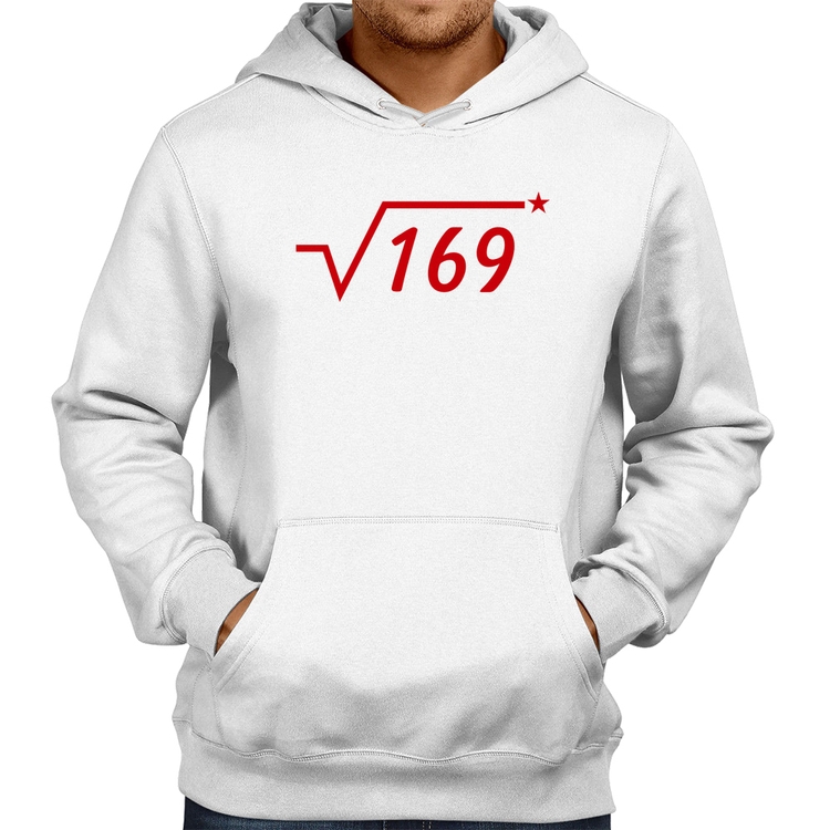 Moletom Raiz Quadrada 169 (Estrela) - Branco