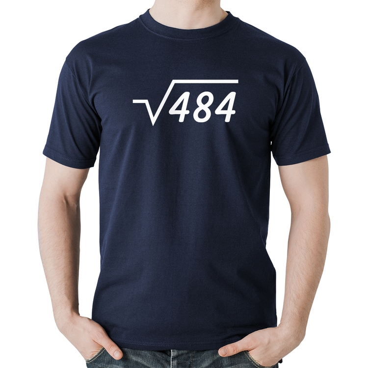 Camiseta Algodão Raiz Quadrada 484 - Marinho