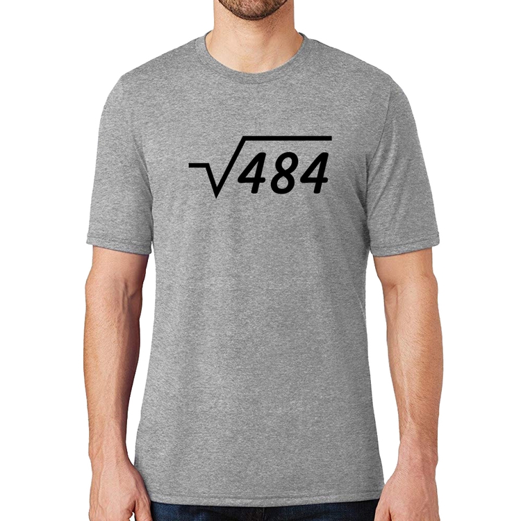 Camiseta Raiz Quadrada 484 - Cinza