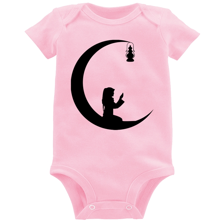 Body Bebê Ramadan - Rosa Bebê