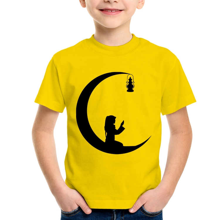 Camiseta Infantil Ramadan - Amarela