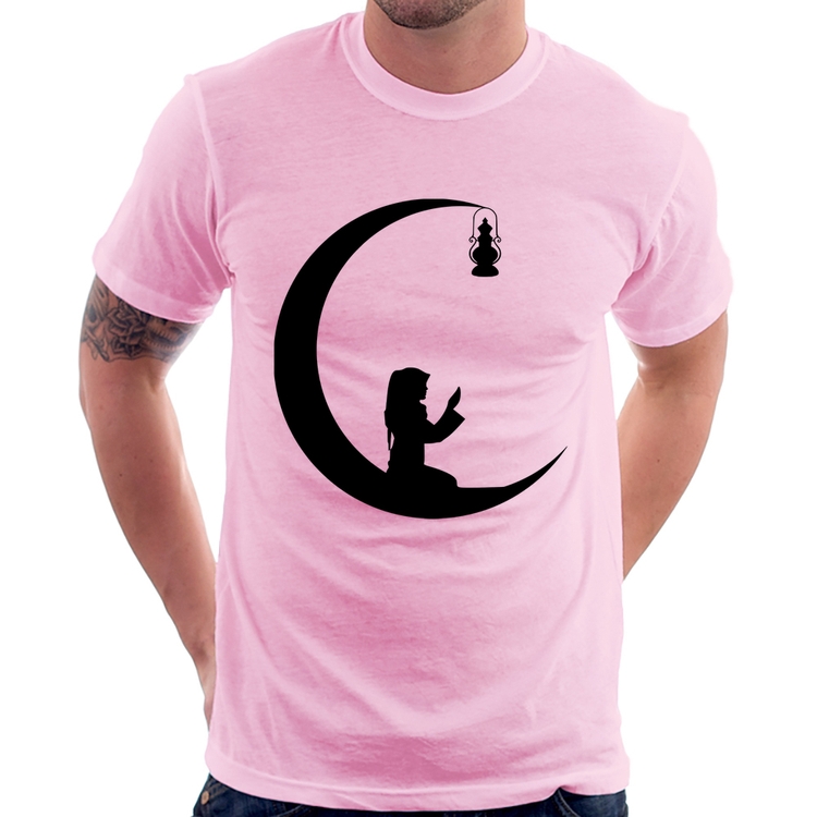 Camiseta Ramadan - Rosa Bebê