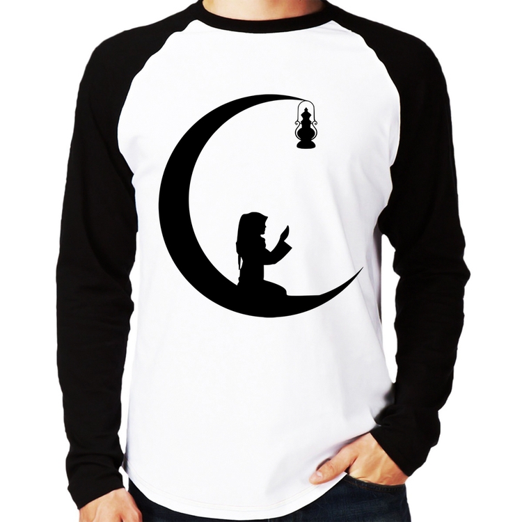 Camiseta Raglan Ramadan Manga Longa