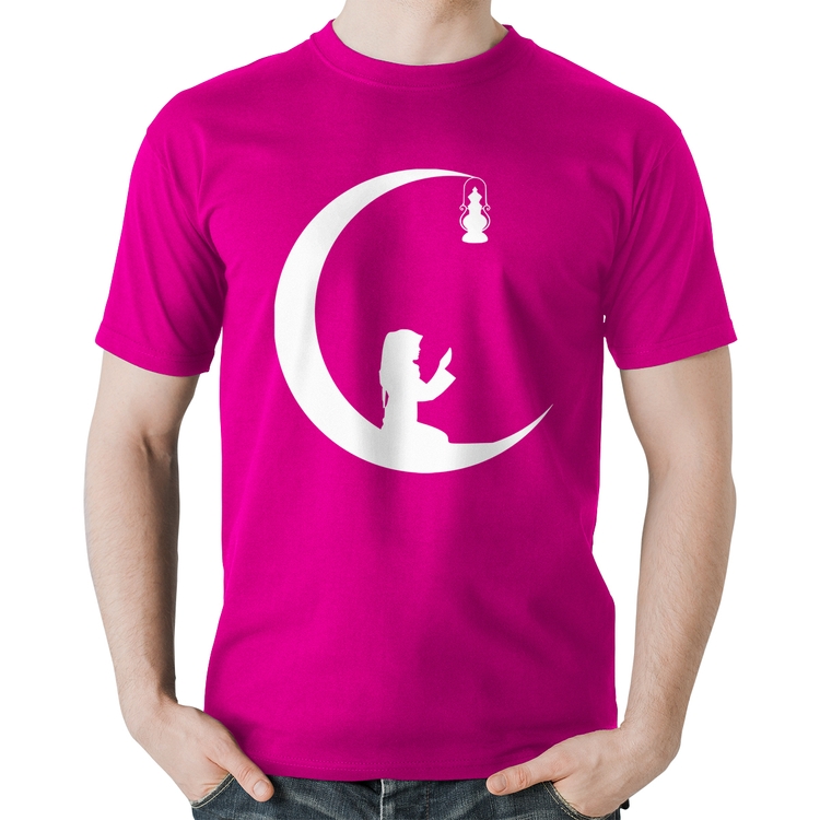 Camiseta Algodão Ramadan - Rosa