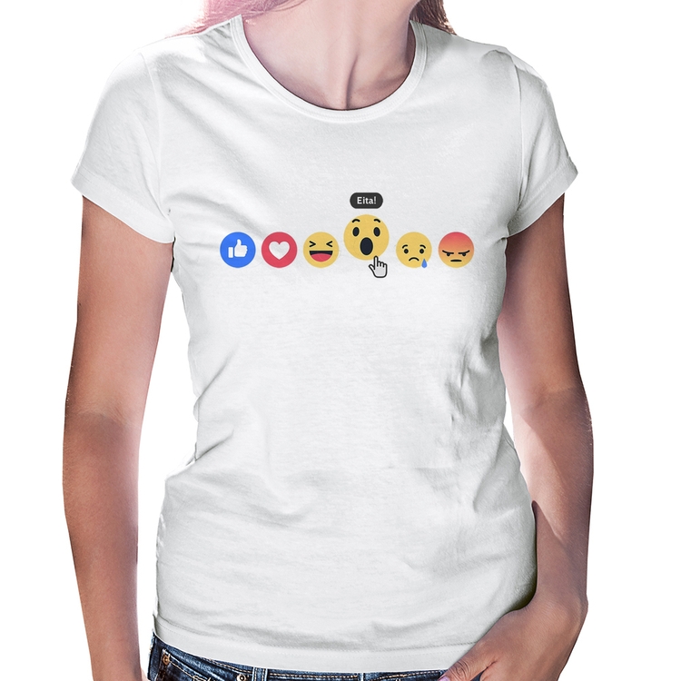 Baby Look Reações Facebook Eita!