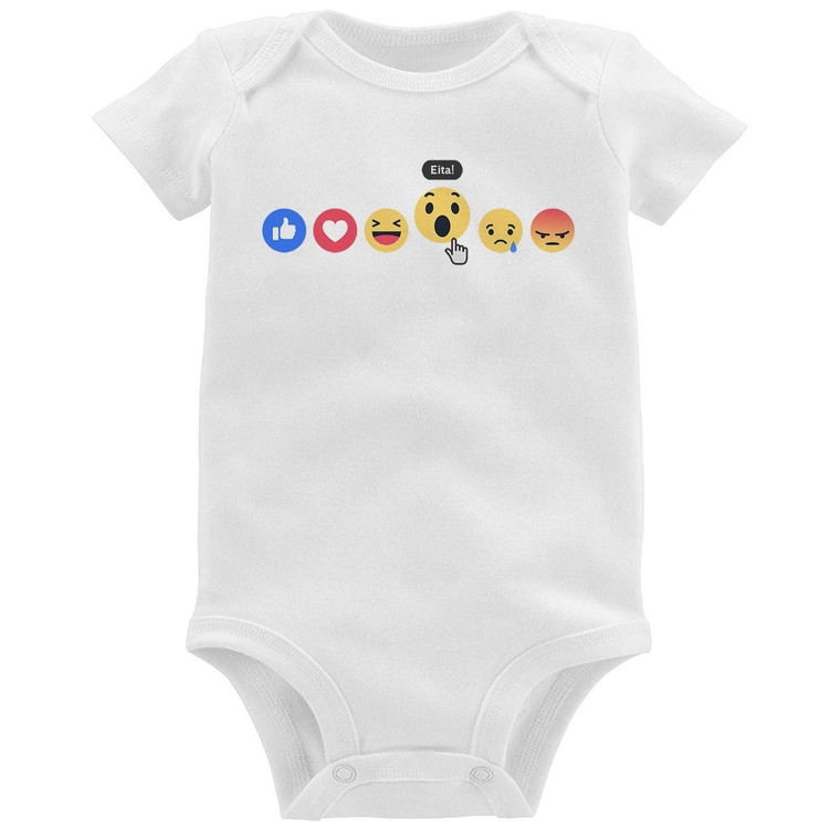 Body Bebê Reações Facebook Eita!