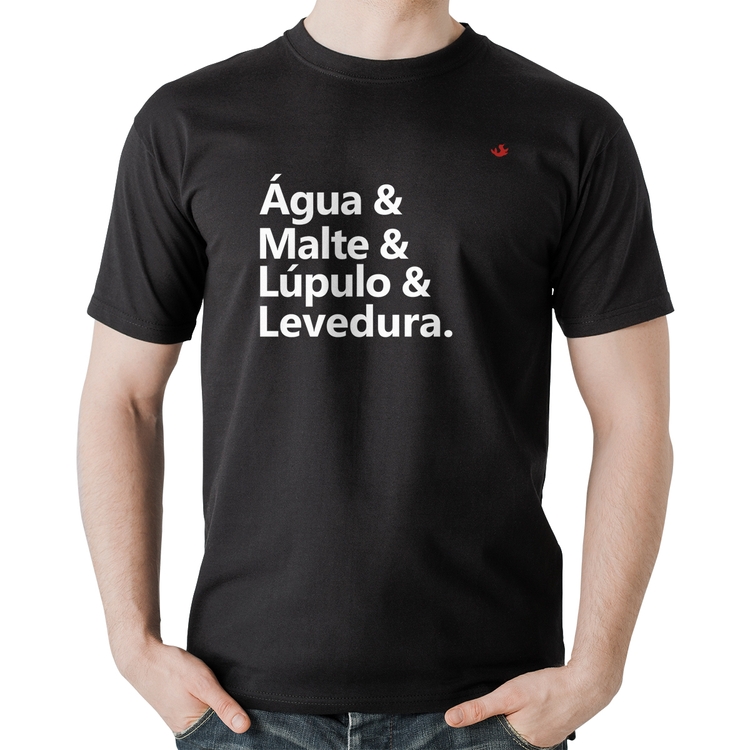 Camiseta Algodão Receita Cerveja