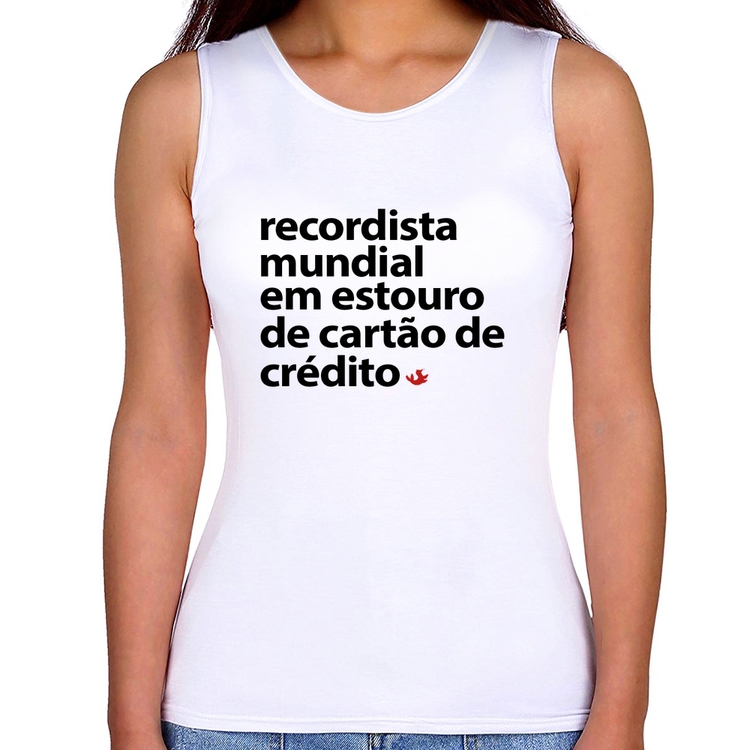 Regata Feminina Recordista mundial em estouro de cartão