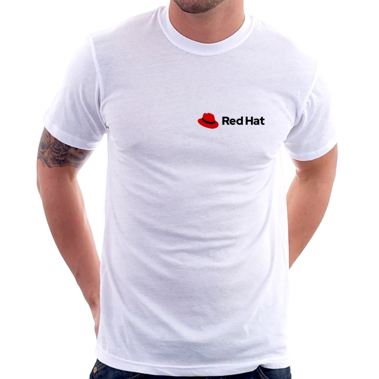 Camiseta Red Hat Linux