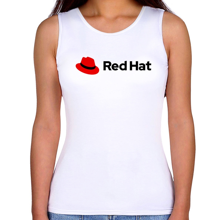 Regata Feminina Red Hat Linux Logo