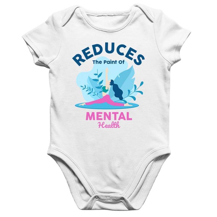 Body Bebê Algodão Reduces The Paint Of Menthal Health - Branco