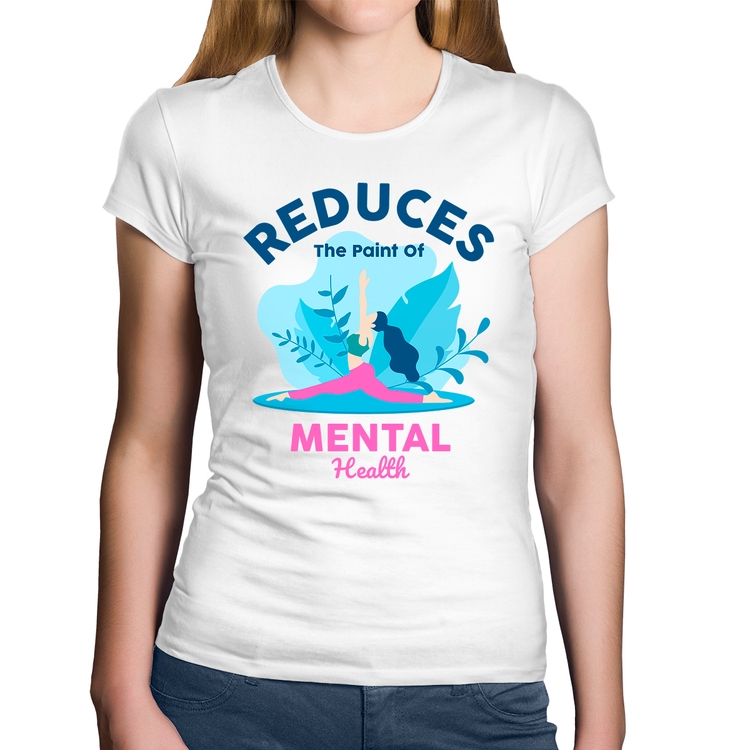 Baby Look Algodão Reduces The Paint Of Menthal Health - Branca