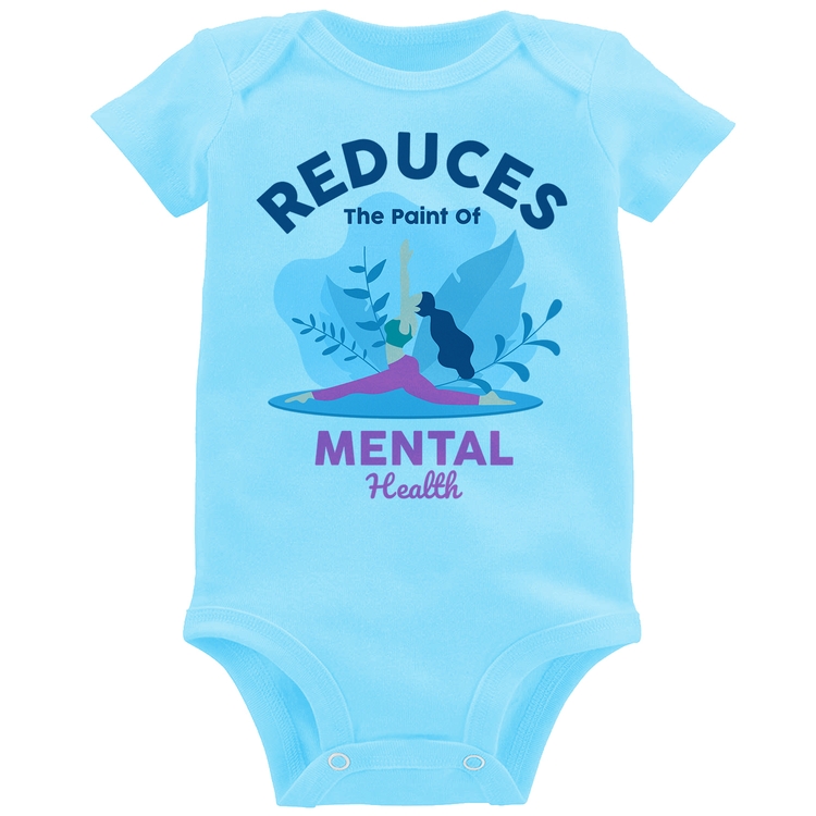 Body Bebê Reduces The Paint Of Menthal Health - Azul Bebê