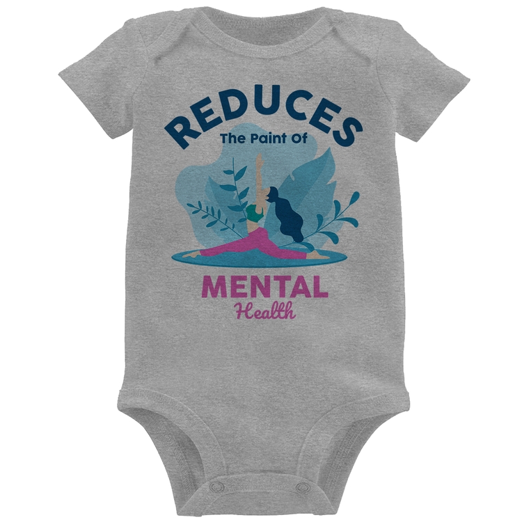 Body Bebê Reduces The Paint Of Menthal Health - Cinza