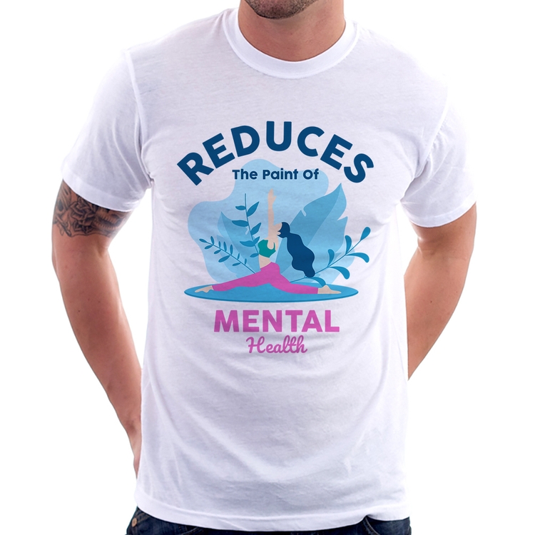Camiseta Reduces The Paint Of Menthal Health