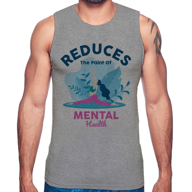 Regata Reduces The Paint Of Menthal Health - Cinza