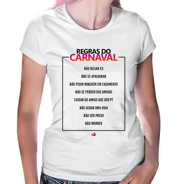Baby Look Regras do carnaval