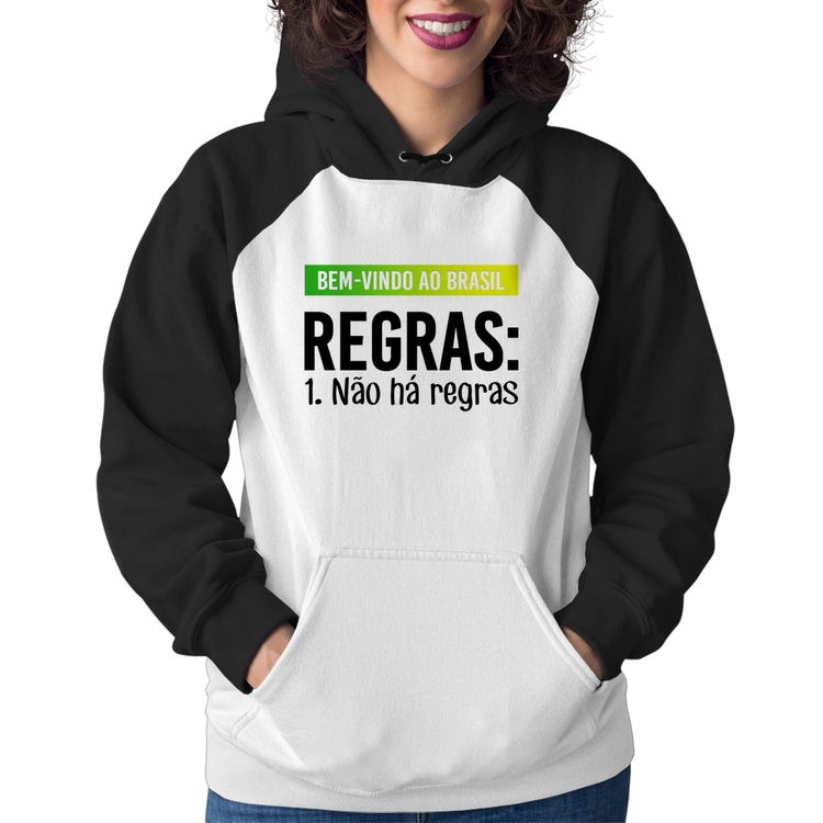 Moletom Feminino Regras: Não há regras