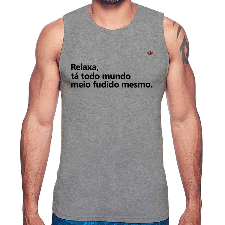 Regata Relaxa, tá todo mundo meio fudido mesmo - Cinza