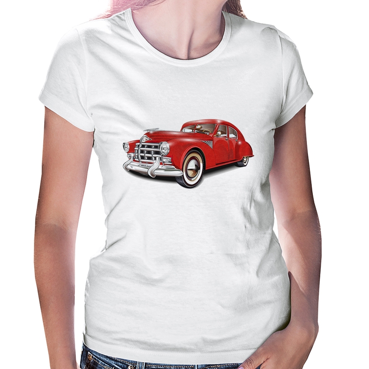 Baby Look Retro Classic Red Car