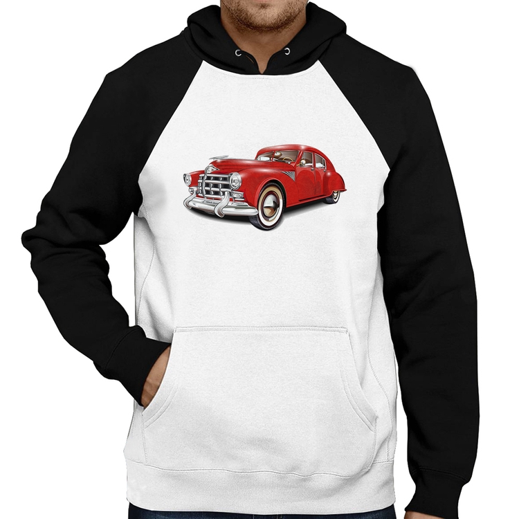 Moletom Retro Classic Red Car