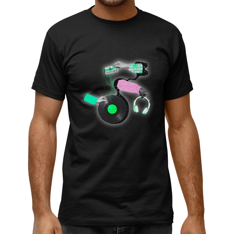 Camiseta Quality Retro Music