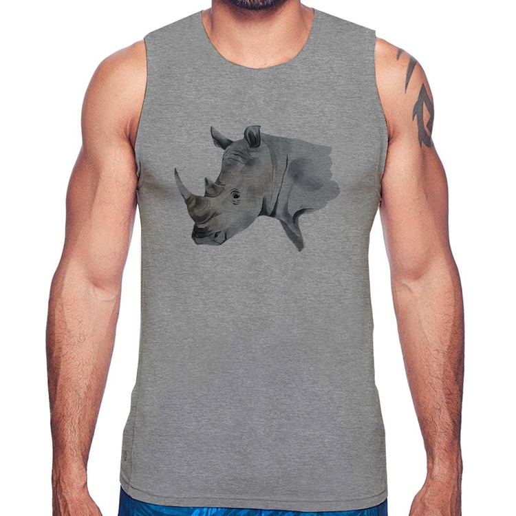 Regata Rinoceronte - Cinza