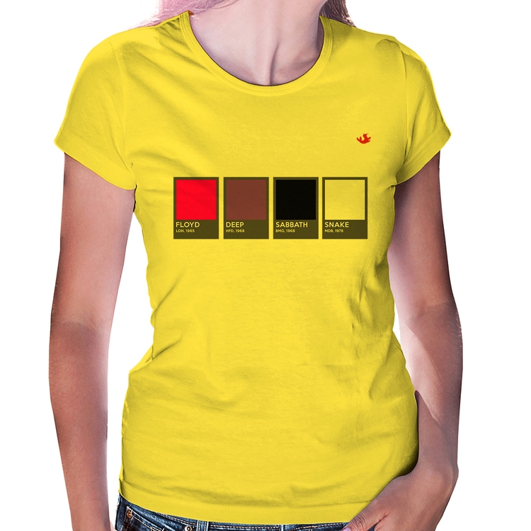 Baby Look Rock Color Guide - Amarela