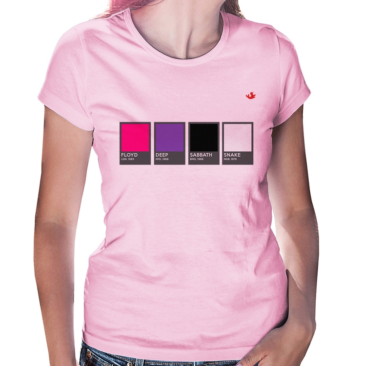 Baby Look Rock Color Guide - Rosa Bebê