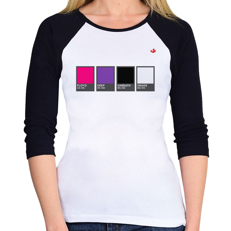 Baby Look Raglan Rock Color Guide Manga 3/4