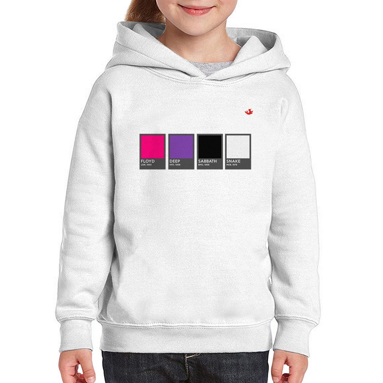 Moletom Infantil Rock Color Guide
