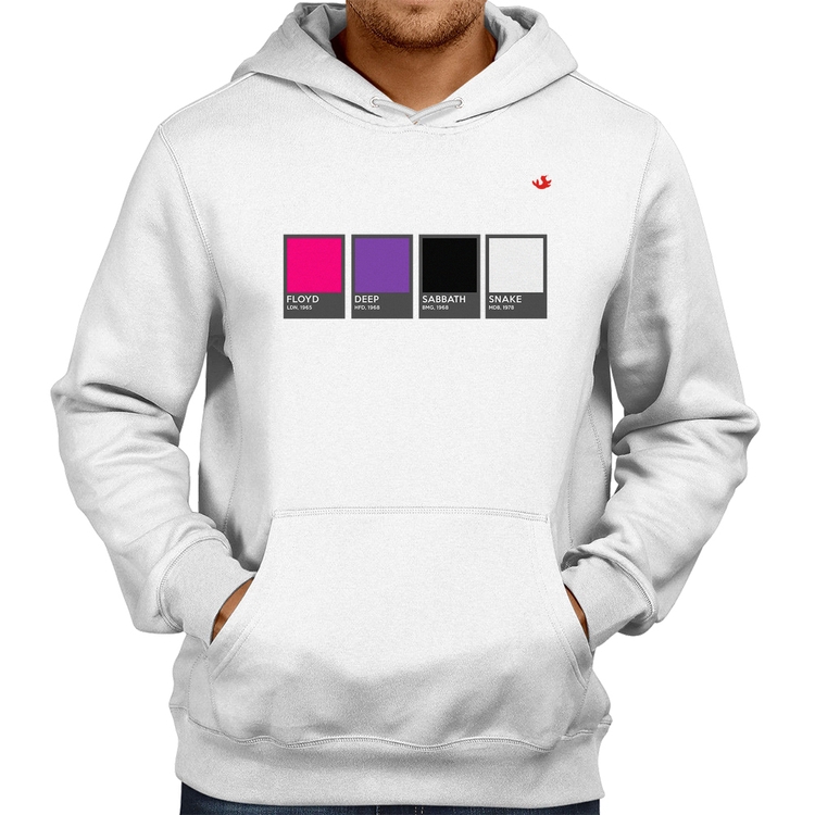 Moletom Rock Color Guide - Branco