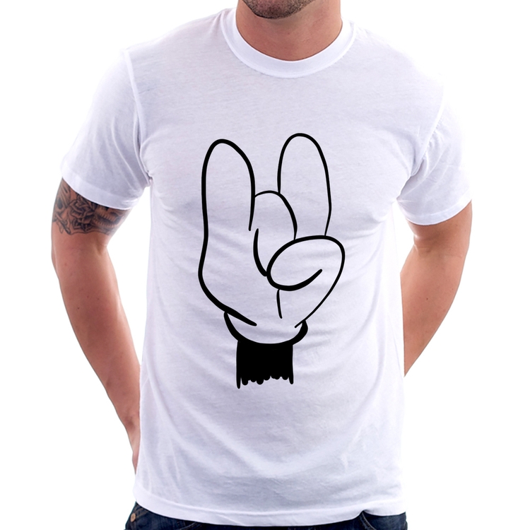 Camiseta Rock Hand