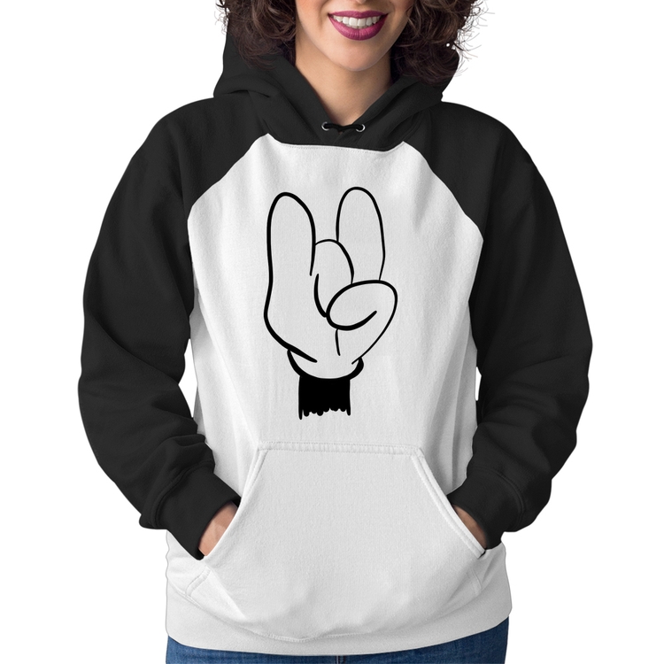 Moletom Feminino Rock Hand