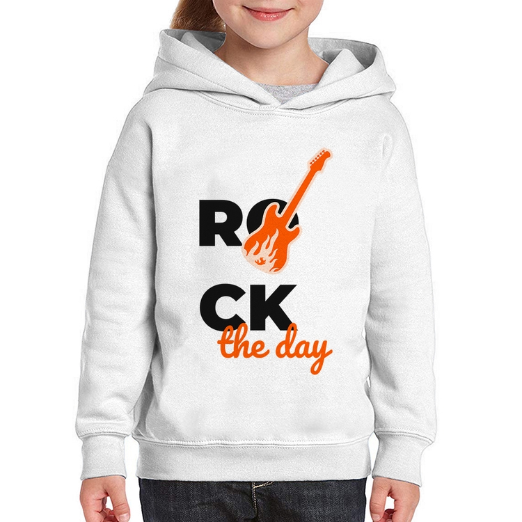 Moletom Infantil Rock the day