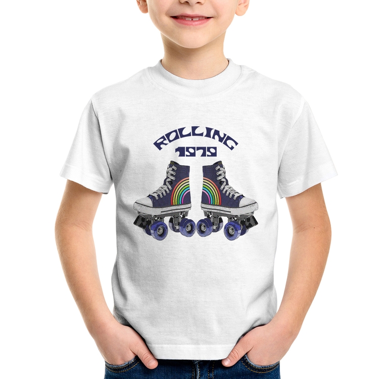 Camiseta Infantil Rolling 1979