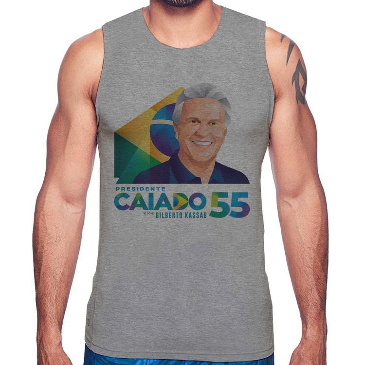 Regata Ronaldo Caiado Presidente - Cinza